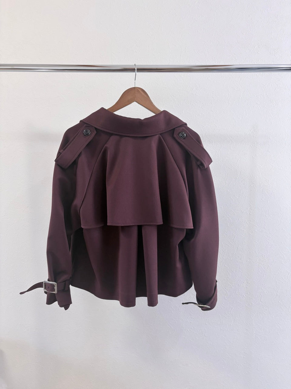 【サンプル】short trench coat