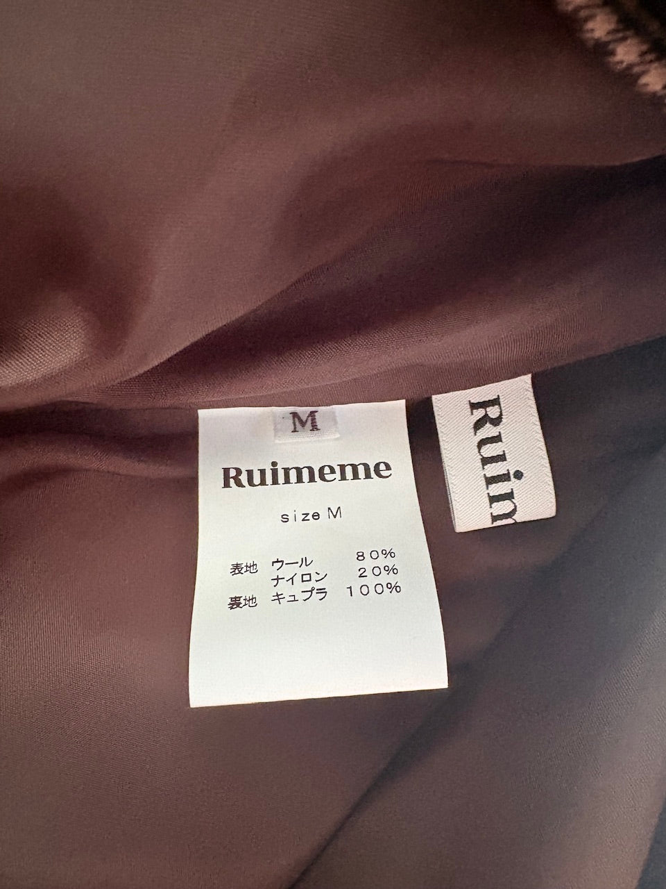 【B品】classic flare dress coat / brown