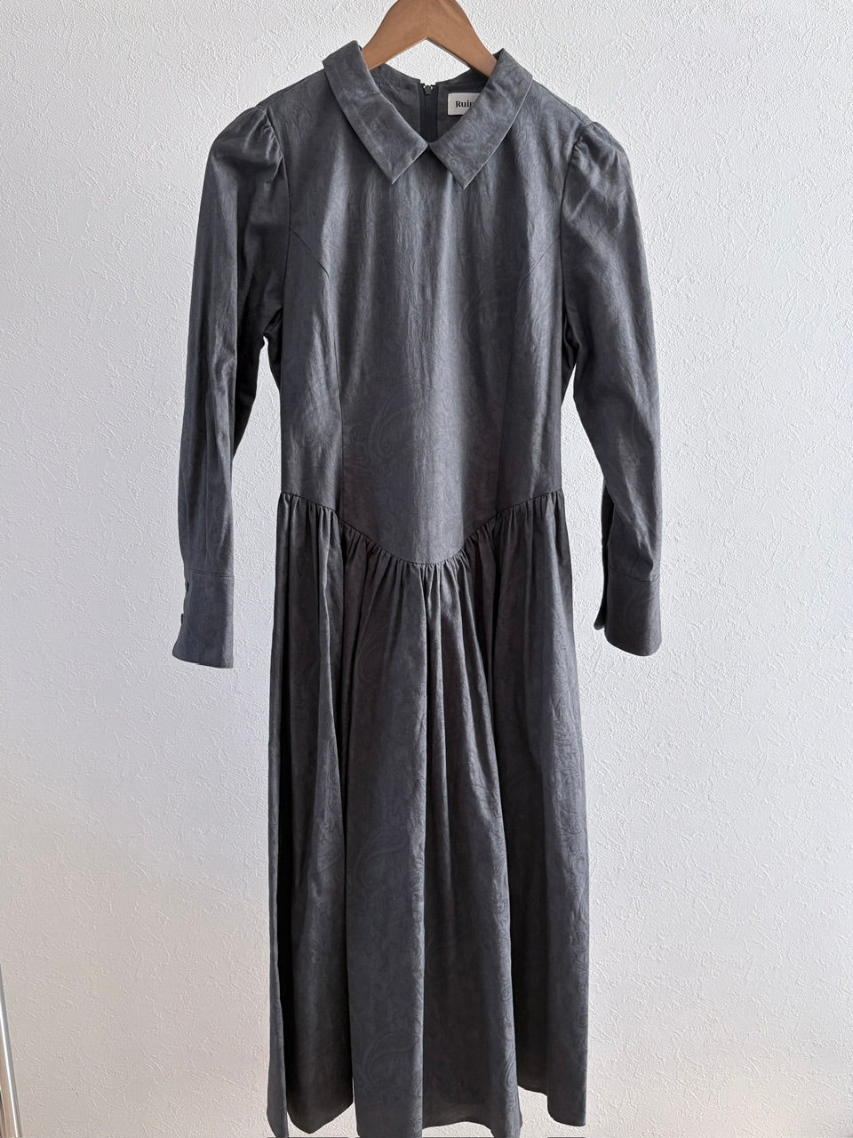 【B品】Annabelle dress - long sleeve / gray