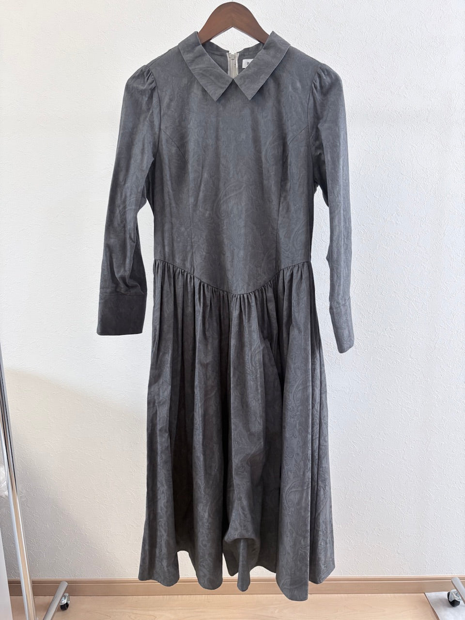 【サンプル】Annabelle dress - long sleeve / gray