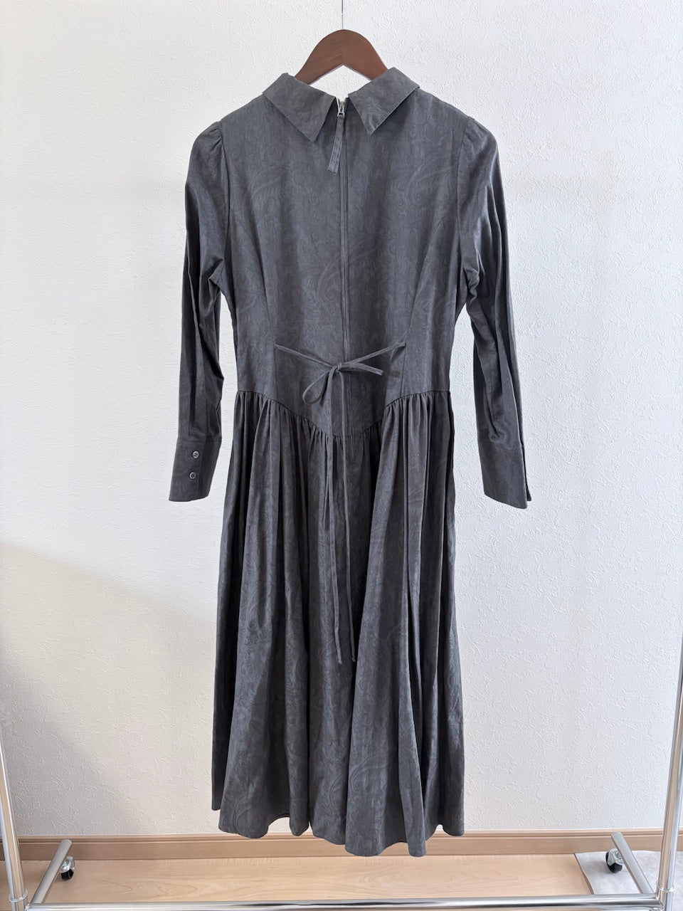 【サンプル】Annabelle dress - long sleeve / gray