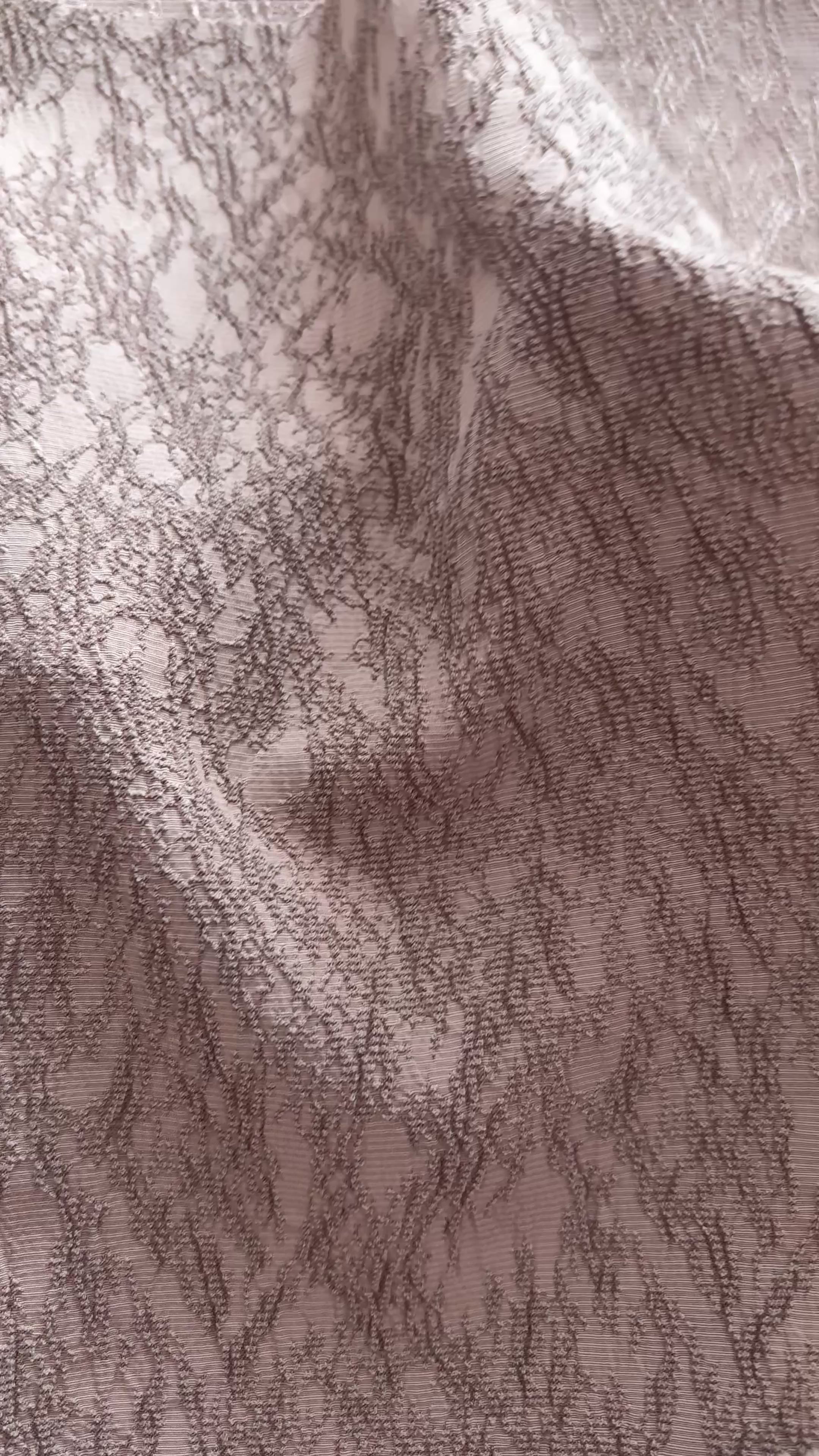 basque waist jacquard camisole dress / greige pink