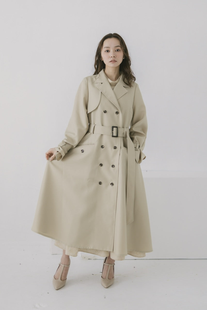 〈再販〉dress trench coat