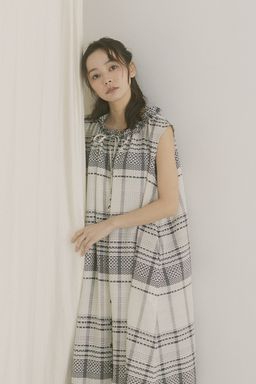 37400円【最終値下げ】RUIMEME block tile check dress