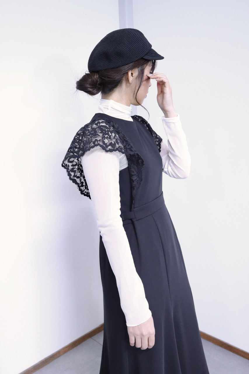 【サンプル】lace jumper skirt