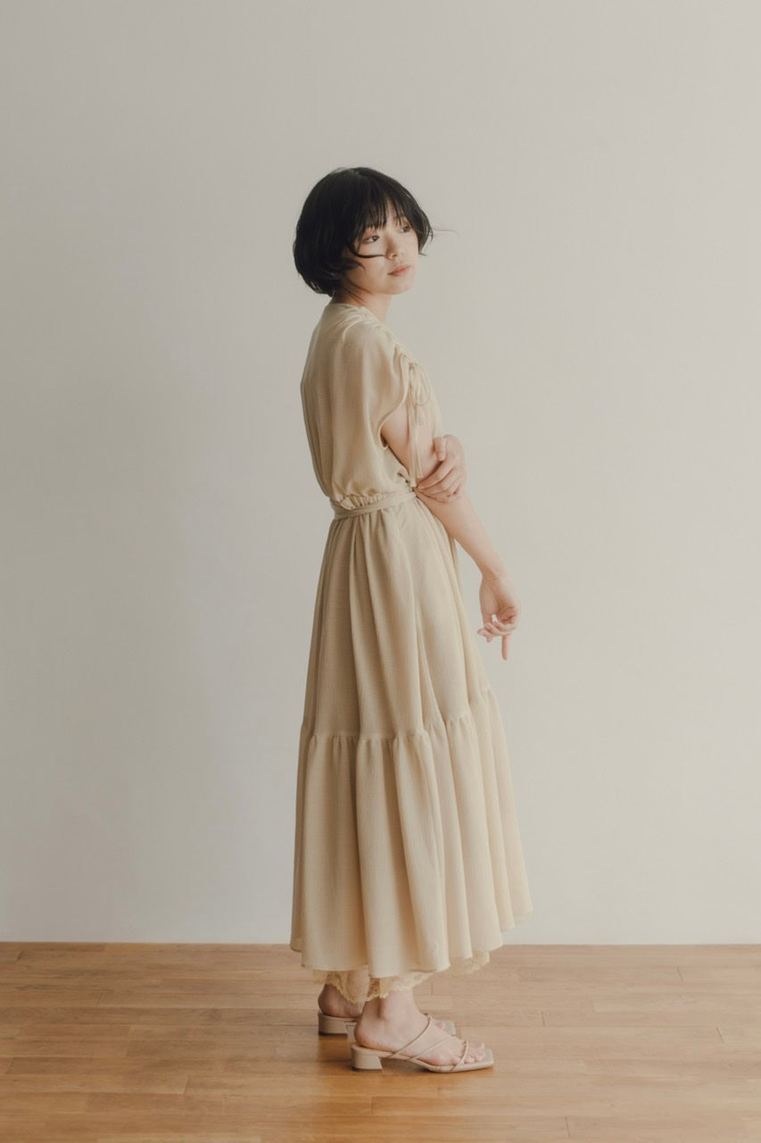 cache coeur gather dress